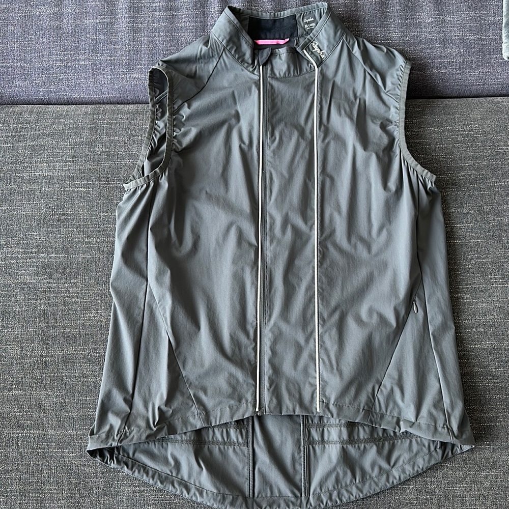 Rapha gilet vest, gray, size XXL